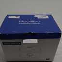 Ultrasonic Jewelry Cleaner, 47kHz Ultrasonic Retainer Cleaner Machine, 600ml Dental Cleaning Pod with 5 Modes, Dual Brush Ports and U-V Lights, Digital Timer for Eyeglasses, Rings, Watch Strap (Black)