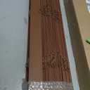 Solid Wood Window Shades 13" 15" 20" 25" 27" 30" 33" 35" 37" 45" 49" 55" 57" 60" 66" 70" 76" Cordless Light Filtering Mini Blind Custom Venetian Blinds 100% Privacy for Bedroom Office(Brown)