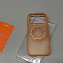 TORRAS 360 Magnetic Stand for iPhone 17 Pro Max Case, [Fit for MagSafe] [4X Military-Grade Protection] Slim Case for iPhone 17 Pro Max 6.9", Translucent Cosmic Orange, Ostand O3 Fitness Series