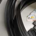 Eapele 10 ft Floor Cord Cover Heavy Duty Cable Protector, Easy to Unroll, Prevent Trip Hazard for Home Office or Outdoor Settings (Black) (10 feet-1pc)