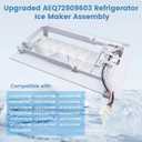 Upgraded AEQ72909603 AEQ72909602 Refrigerator Ice Maker Assembly, Compatible with LG/Kenmore/Sears Refrigerators, Replacement for AEQ72909601 2216335 AH3617225 EA3617225