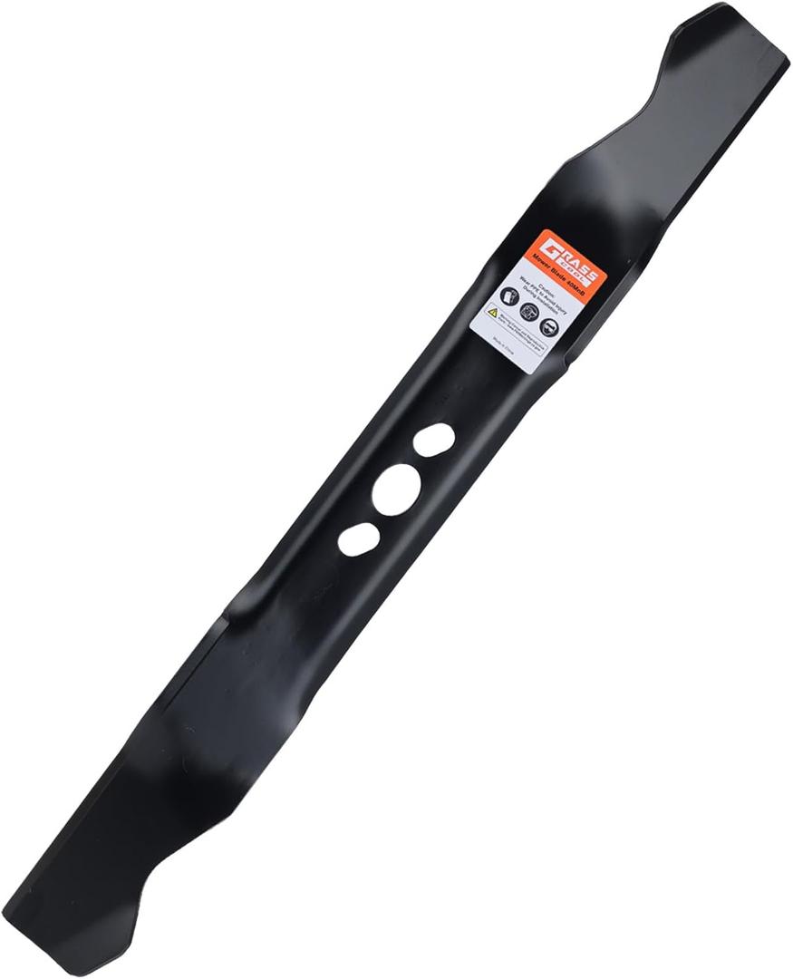 Grasscool 2105300125A 20 Mower Blade Compatible with Hyper Tough Murray 20 inch MNA152505 MNA152701 Push Mower(Oval Center Hole)