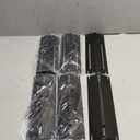 Universal replacement heavy duty adjustable heat plate shield,Burner cover,Flavorizer bar,heat Tent,Flamer tamer for gas grill models,Extends from 11.75"up to 21"L (Porcelain Steel, 3 Pack)