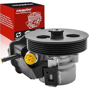 20-69989 Power Steering Pump with Pulley Compatible with 2006-2011 for Chevy Impala, 2006-2007 for Chevy Monte Carlo Power Assist Pump Replace # 88964571