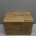 2 Pack Trash Bag Holder with Bamboo Lid, Stackable Trashbag Dispenser, Extra Large Garbage Bag Holder for Kitchen Laundry Room Under Sink Organization and Storage