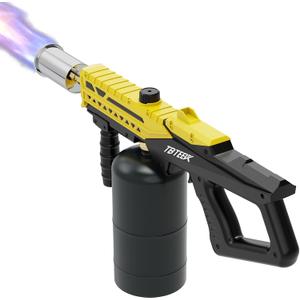 TBTeek Propane Torch, Powerful Propane Grill Torch Gun, Kitchen Blow Torch for Cooking, Adjustable Weed Burner Torch, Charcoal Lighter for BBQ, Searing Steaks, Campfire, Welding(Tank Not Included)