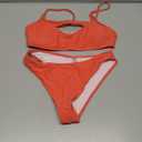 Peachy Orange 2 Piece Bathing Suit M