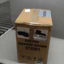 MZK Pressure Washer, Power Washer with Anti-Tipping Technology, 4 Wheels, 4 Quick Connect Nozzles, Soap Bottle, for Cars, Fences, Driveways, Patios, Home & Outdoor Cleaning - Deep Red