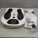 Creliver Foot Nerve Stimulator Pro+, EMS Foot Massager for Neuropathy Pain Relief for Feet, Leg Massager for Circulation, TENS Unit Muscle Stimulator, Gifts for Women Men (White)