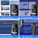 2 in 1 Type C USB Presentation ClickerWireless Presenter Remote PowerPoint Clicker for Computer Presentations with Volume Control,Slide Advancer for Mac Laptop