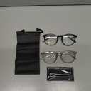 IBOANN Blue Light Glasses for Woman/Men, Fashion Blue Light Glasses Men, Fake Glasses Help Reduce Screen Fatigue