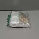 Gvhntk Short Curly Old Man Bald Cap Wig Mad White Scientist Synthetic Balding Halloween Anime Cosplay Costume Wigs