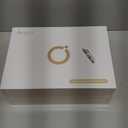 Coffee Mug Warmer Set, 1F Precision Temperature Control Smart Heated Mug for Desk, Electric Coffee Warmer with Auto Shut Off & Real-Time Temp Display, Gifts for Men Women, 15oz Ceramic Mug, Black (Dark Grey)