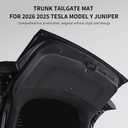 Tailgate Protective Mat for Tesla Model Y Juniper 2025-2026, Trunk Cargo Liner, Rear Door Back Protection