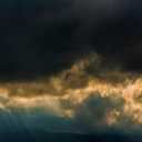 BELECO 7x5ft Fabric Dark Sky Clouds Backdrop Stormy Cloud Background Cloudy Backdrop for Themed Party Decorations Church Decor Banner Photo Studio Booth Props