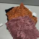 Sexy Women's Underwear Lace Shorts V Waist Breathable Cheeky Panties Boyshorts Underwear Women 5 Pack