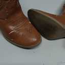 IUV Cowboy Boots For Women Western Boots Cowgirl Boots Pull On Pointy Toe Mid Calf Boots, ⁶6½