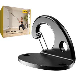 FITKIT 3-Pack Resistance Band Wall Anchor Set, No Weld Wall Mount for Exercise Bands & Suspension Straps  Compact Strength Training Kit for Home Gym Workouts & Physical Therapy FITKIT 3-Pack Resistance Band Wall Anchor Set, No Weld Wall Mount for Exercise Bands & Suspension Straps  Compact Strength Training Kit for Home Gym Workouts & Physical Therapy