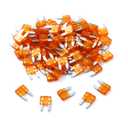 100 Pack Auto Fuses 5 AMP APM/ATM 32V Mini Blade Style Fuses 5A Short Circuit Protection Car Fuse (5 AMP)