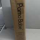 Pamo Babe Portable Crib Baby Playpen with Mattress and Carry Bag Grey