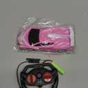 Pink Remote Control Car for Girls 4-7, 2.4GHz Rc Cars for Boys Age 3-5, Ghost Spider Car with Headlights, Spidey Toys for 3 4 5 6 7 8+ Years Old Kids Girl Gift