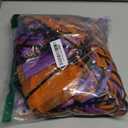 LOLStar 3 Pack Orange Purple Black Photo Booth Props,3.3 X 6.6 ft Halloween Foil Fringe Curtains,Halloween Party Photo Backdrop Streamer Backdrop for Birthday Anniversary Halloween Party Decoration