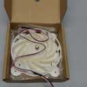 Upgraded DA31-00342A Refrigerator Evaporator Fan Motor BLDC Replacement for Samsung Refrigerator Fan Replaces EAP12590899,4982090,ARES2130RA, AP6803165,PS12590899,RS27T5200SG,RS22T5201SR,RS23A500ASG