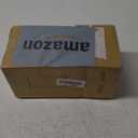 Fenmzee Gold Touch Lamp for Bedroom- 3 Way Dimmable Bedside Lamp USB C A Charging Ports and AC Outlet, Small Table Lamp White Linen Lampshade for Gift, LED Bulb Included