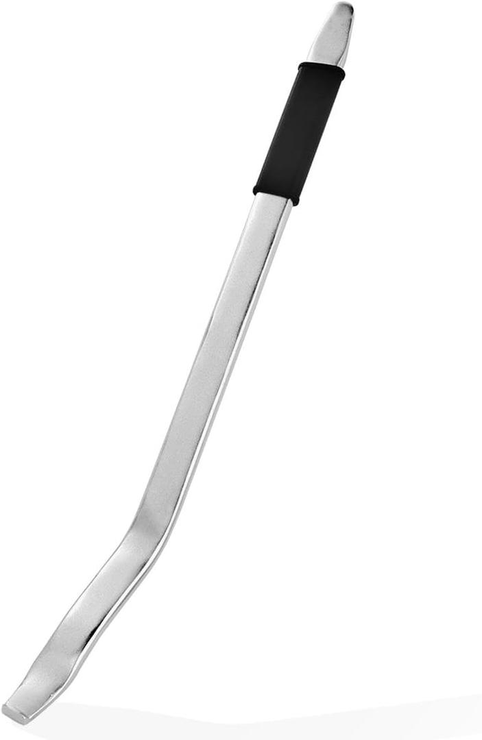 Bead Lifting Tool for Tires, Tire Mount and Demount Tool with Rubber Handle, Tire Iron Spoon for Car Truck and Motorcycle Tire Changer, 20" Tire Iron Spoon Lever Pry Bar