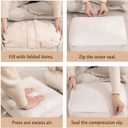 Closet Storage Bags 8 Pack, Soft Small Space Saver Organizer