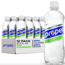 Propel Enhanced Water Sports Drink, Grape Flavored Water, Zero Calorie & Zero Sugar Hydration with Electrolytes and Vitamins C & E, 16.9 fl oz Water Bottles  Best By 11/24/25 