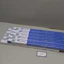 LONTAN Soft Close Drawer Slides 22 Inch Side Mount Heavy Duty Cabinet Drawer Glides 10 Pairs - Ball Bearing Full Extension Kitchen Cabinet Rails 100 LB Capacity