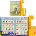 Arabic Alphabet for Kids, Master The Arabic Alphabet Music and 300 Words of Everyday Life, Learning Quran in Arabic for Beginners, Arabic English Bilingual Toys for Toddlers