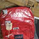 JanSport SuperBreak One Backpacks - Durable, Lightweight Bookbag with 1 Main Compartment, Front Utility Pocket with Built-in Organizer - Premium Backpack, Red Tape
