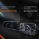 CDEFG 4Pcs for 2023-2025 2026 Kia Telluride Screen Protector, 12.3 Inch Touchscreen + AC, Telluride (LX/S/EX/SX/SX Prestige) Accessories Nano Film