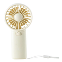 FINEDAYS Handheld Fan,Personal Rechargeable Hand Fan Portable Small Fan with 3 Speeds USB Rechargeable Hand Fan summer electric mini electric fan (White2)