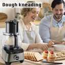 14 Cup Large Food Processor, XL Bowl, Large Chute for Blending, Mixing, Shredding, and Slicing, Meat and Vegetable Chopping, Doughing, All in One for kitchen,4 Speeds, 600W