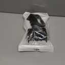 Replacement Pot Side Handle, 2pcs Plastic Pressure Short Pan Side Handles Ears for Sauce Pot Cooker Suitable for 2 or 1 Hole Type Black