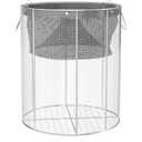 Heavy Duty Stainless Steel Submersible Pump Screen, 9.5" Diameter x 13.5" Tall，Submersible Pump Protection Net, can be easily used vertically and horizontally