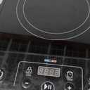 Mueller RapidTherm Portable Induction Cooktop, 1800W Hot Plate Electric Stove Top Burner. 8 Temp Levels, Auto-Off & Pot Detection, LED Display, Child Lock, 4 Programs, Burners for Cooking