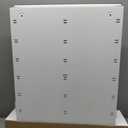 Bathroom Medicine Cabinet with Beveled Edge Mirrored Door 20 x 26 inch, Recessed or Surface Mount, with Adjustable Glass Shelves (Matt White)
