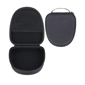 Hard Case Replacement for Anker Soundcore Life Q20 Q30 Q35 Q40 Q45 Q20+ Q20i Hybrid Active Noise Cancelling Headphones (Black Case)