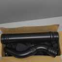 Glosaie Upgraded Universal Gutter Cleaning Tools from The Ground, Leaf Blower Attachment with Adjustable Angle Hook Tube, Compatible with blowers Within 5-inch Diameter, Black