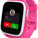 XPLORA XGO 3 - Watch Phone for Children (4G) - Calls, Messages, Kids School Mode, SOS Function, GPS Location, Camera and Pedometer – (Subscription Required) (Pink)