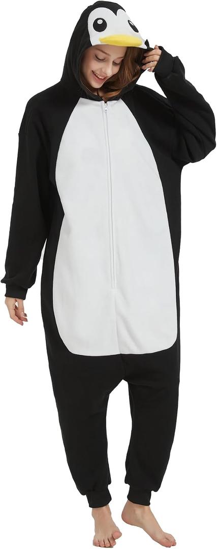 Animal Adult Onesie Unisex One-Piece Cosplay Costume Pajamas For Men, Small