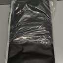 SpaceAid Extra Large Over The Door Organizer with 10 Large Pockets and 10 Mesh Side Pockets, 5 Layers Door Organizer Hanging with Clear Window for Bedroom, Bathroom, Pantry and Nursery, Black