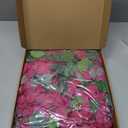 Bougainvillea Artificial Wreaths for Front Door Spring Summer Faux Silk Bougainvillea Wreath Fake Bougainvillea Flowers for Porch Wedding Home Wall Festival Indoor Outside Decor (Hot Pink)