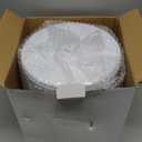 Kitchen Canisters Set of 3, Food Storage Containers for Countertop, Large Airtight Coffee Sugar Tea Containers with Lids, White Farmhouse Decor