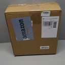 funest 2 Pack Bathroom Trash Can with Lid, 3 Gal/12 L & 2.7 Gal/10L Garbage Can with Pop-Up Lid, Small Spaces Plastic Trash Can, Slim Trash Bin Waste Basket for Bathroom,Rv, Office, White