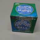 Power Your Fun Arggh Large Stress Ball for Adults and Kids - 3.75 Inch Tension Relief Ball Fidget Toy, Color-Changing Stress Relief Hand Squeeze Sensory Balls Big Squishy Toys for Kids (Blue/Green)